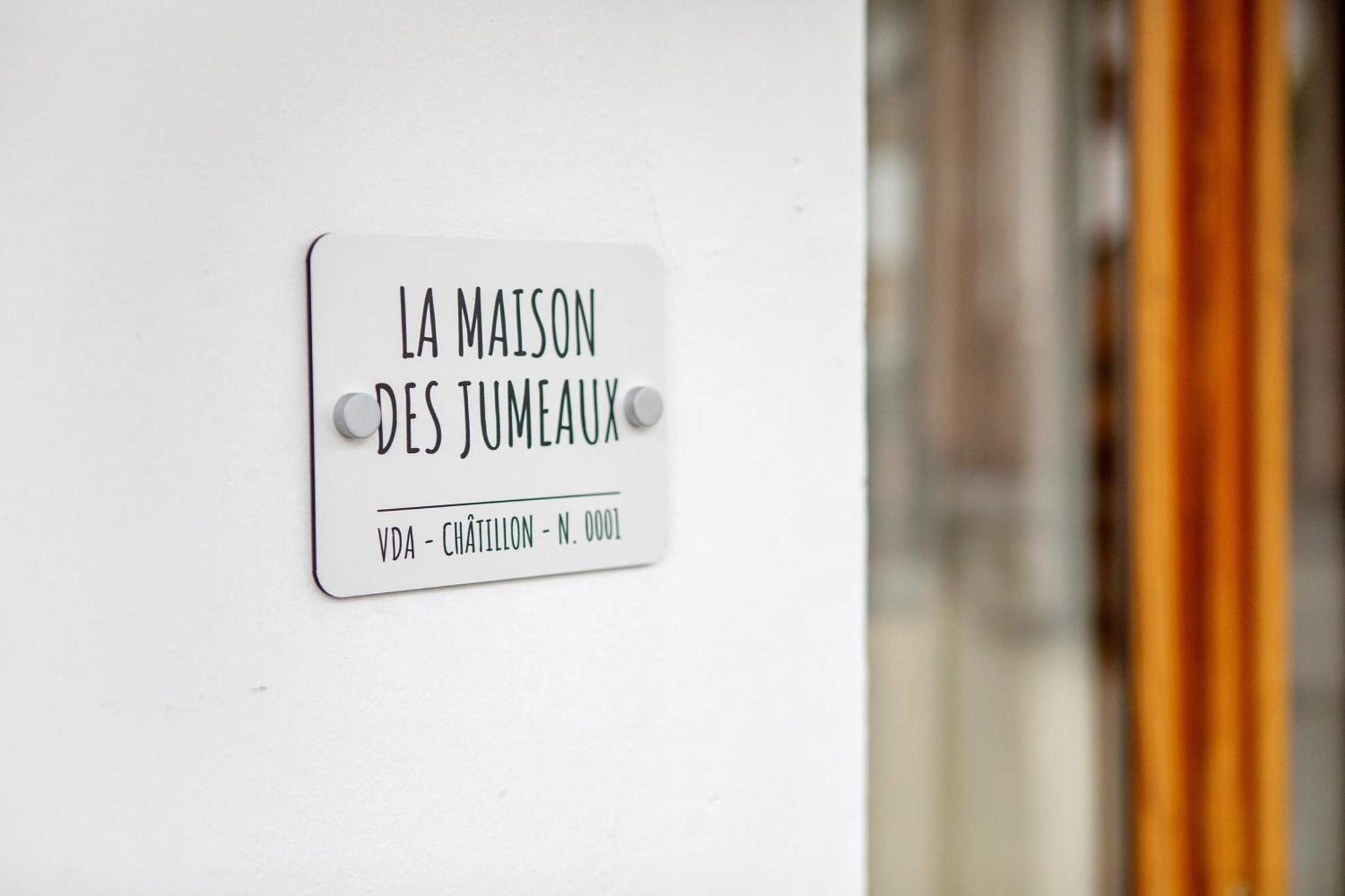 La Maison Des Jumeaux Châtillon Exterior foto